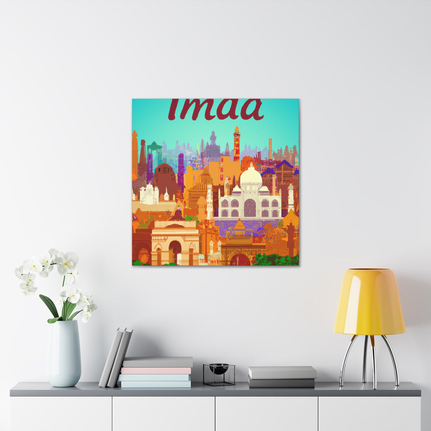 Namaste- Destination India - Canvas