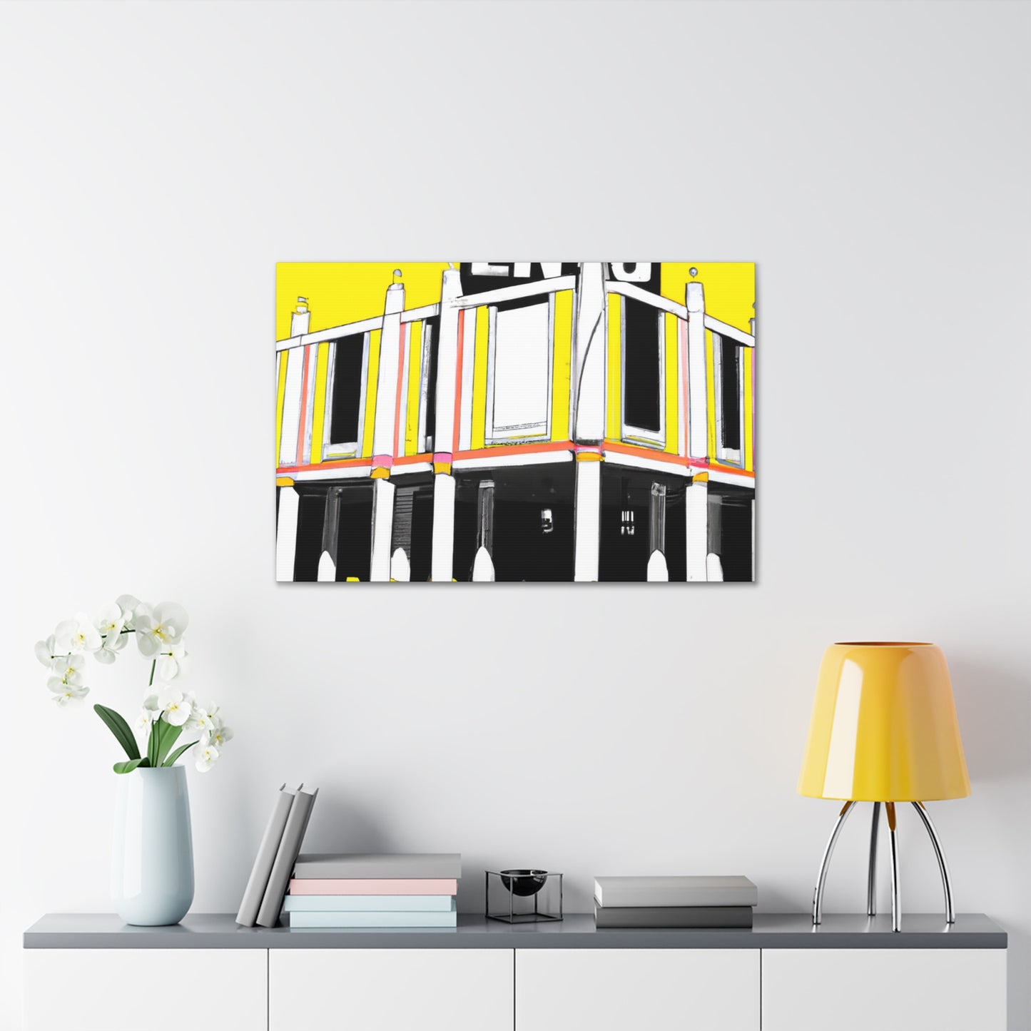 The Big Bopper Bowling Bar. - Canvas Pop Art