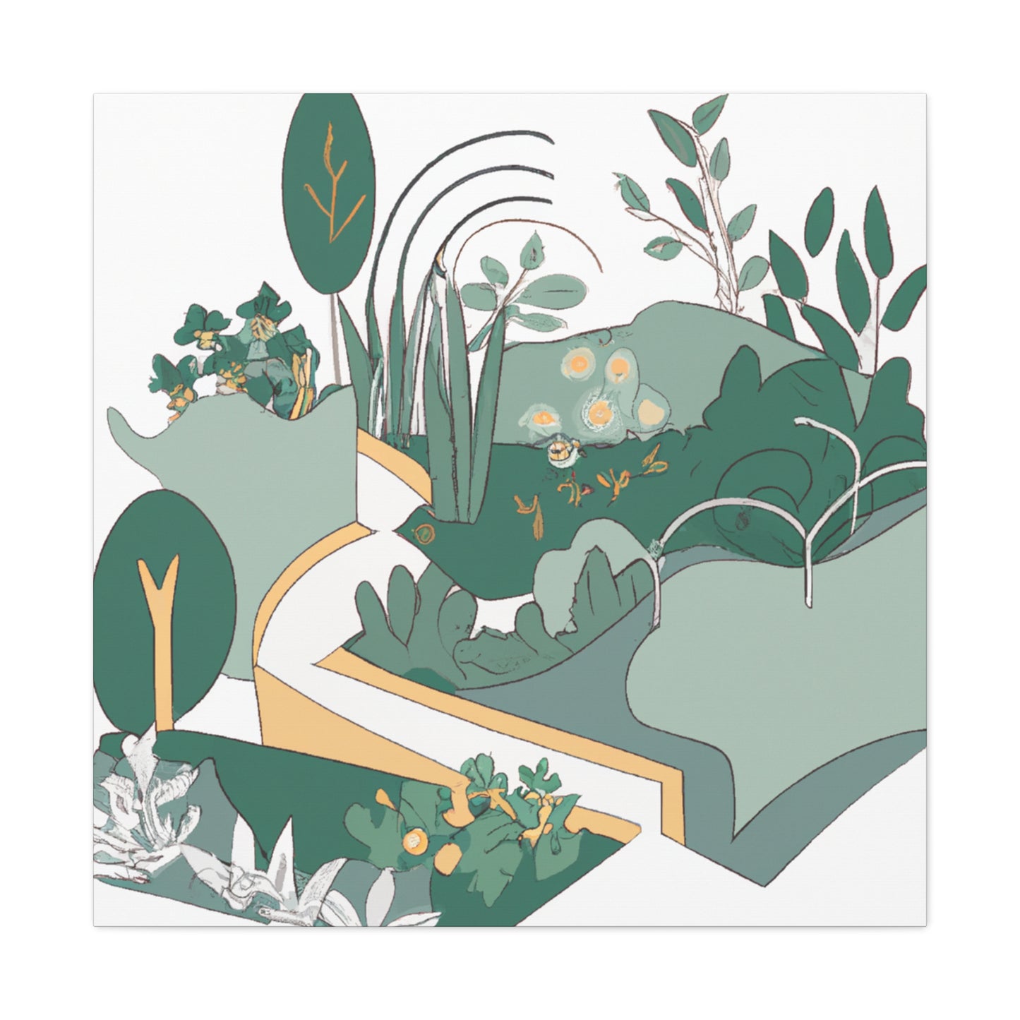 GardenWonders - Landscape - Canvas