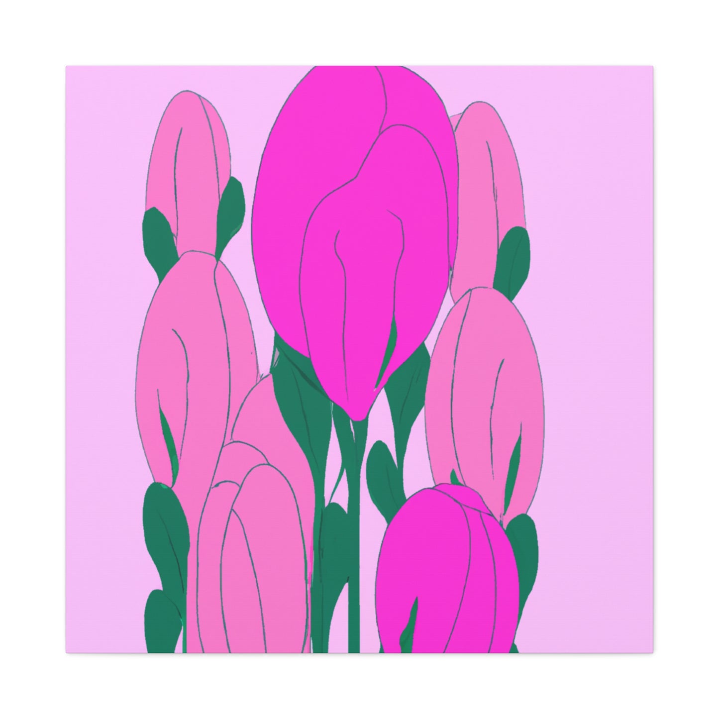 Vibrantika - Floral - Canvas