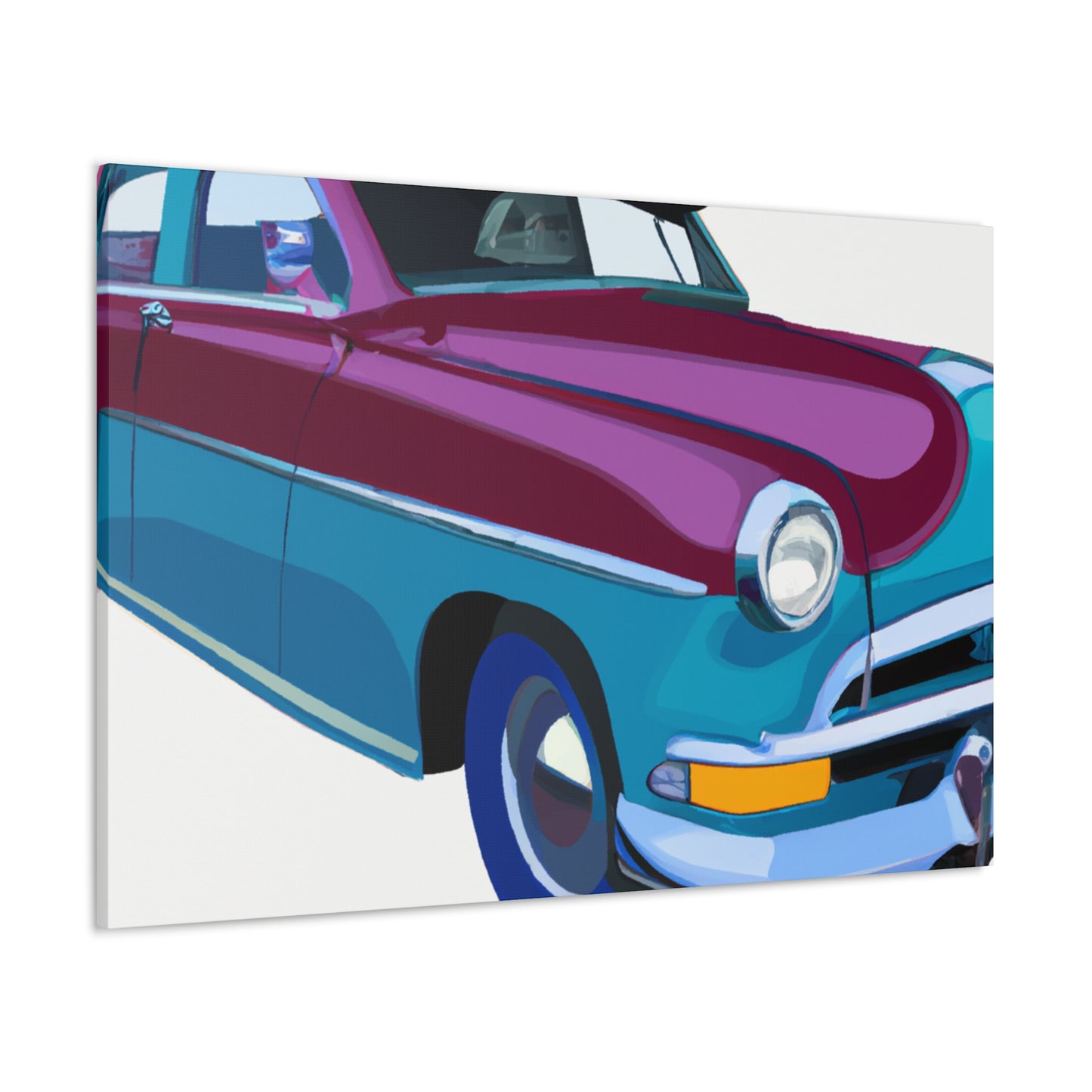 Hudson Hornet - Automobile - Canvas