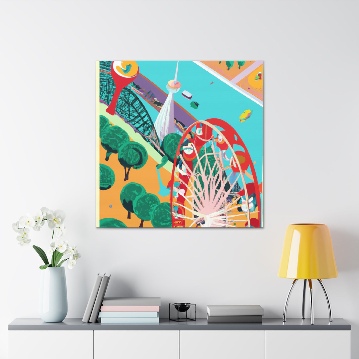 Loopy Lagoon - Amusement - Canvas