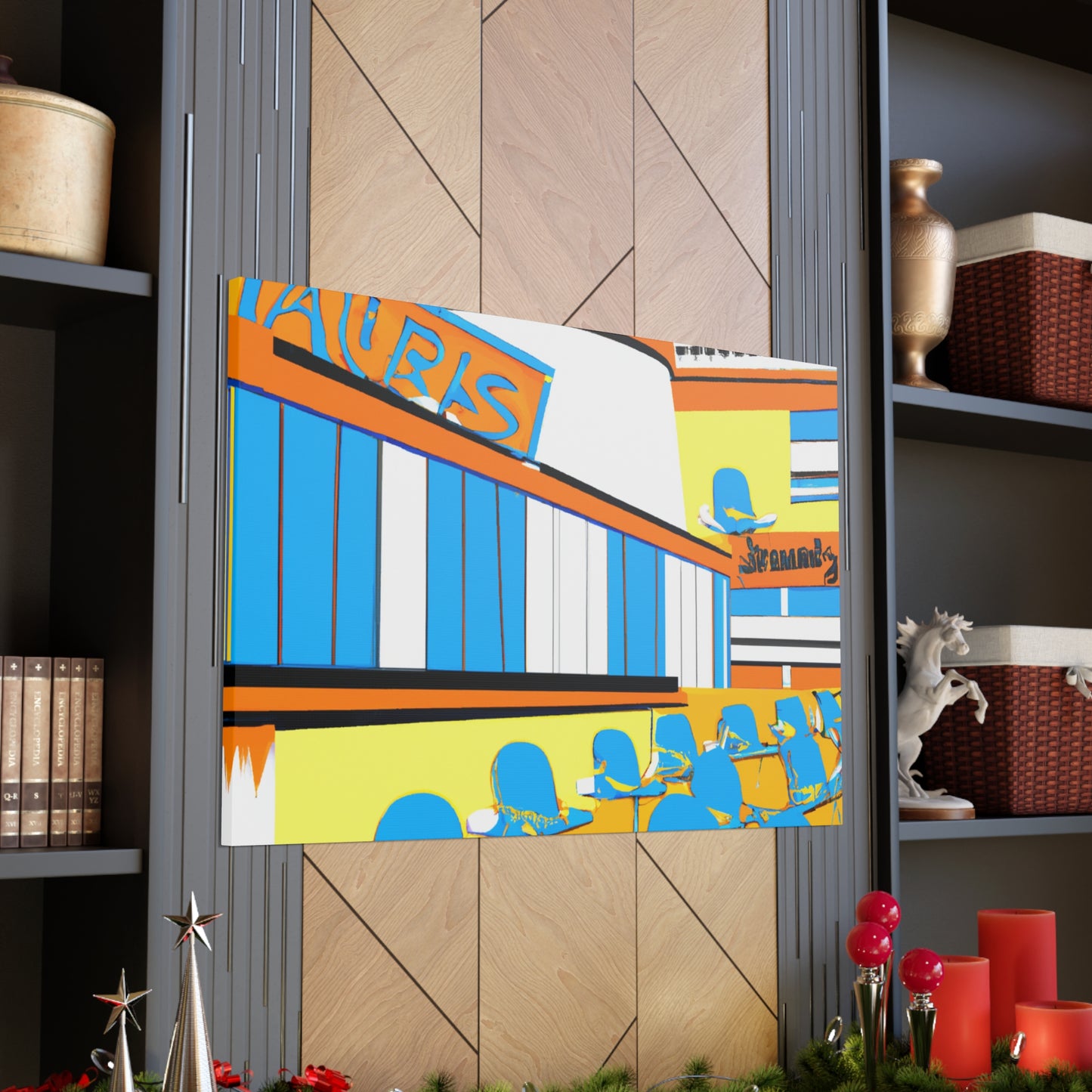 Moxie's Jukebox Jamboree - Canvas - Pop Art