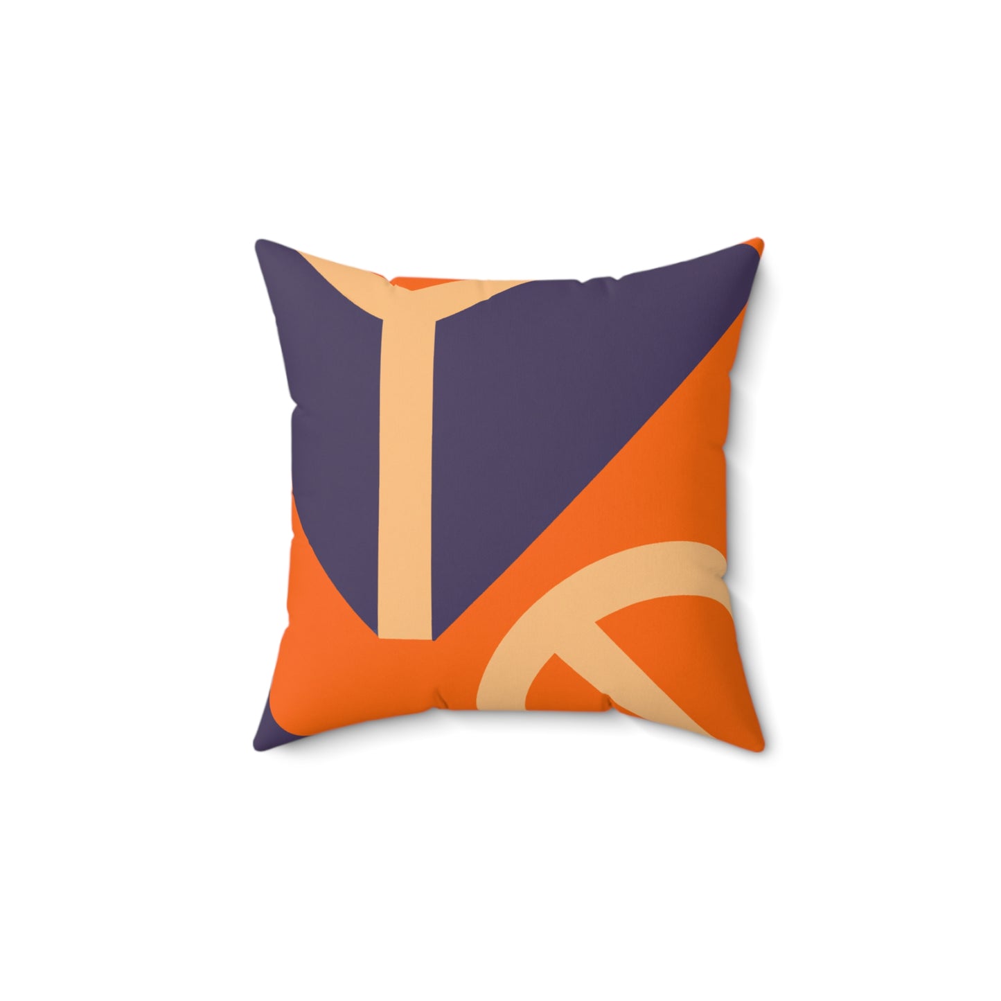 Spun Polyester Square Pillow
