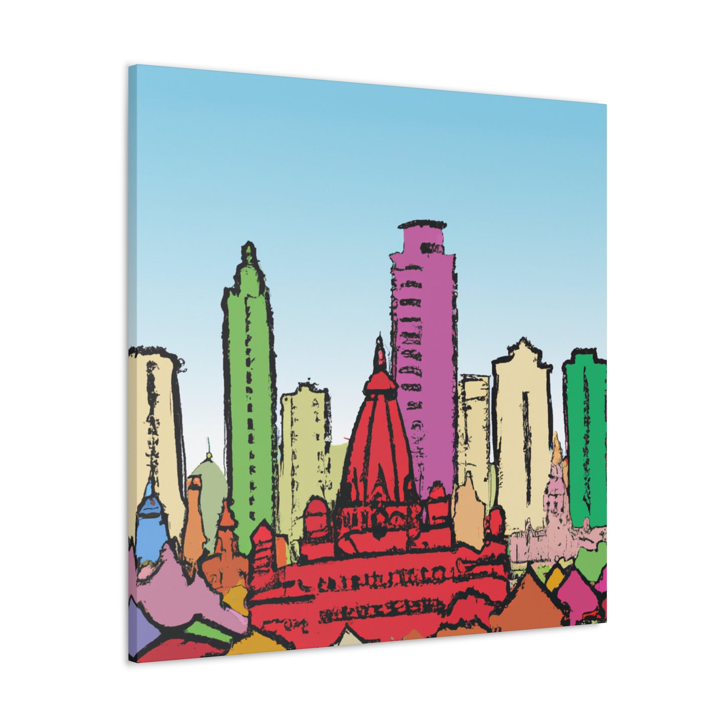Rajasthan Treasures - Destination India - Canvas