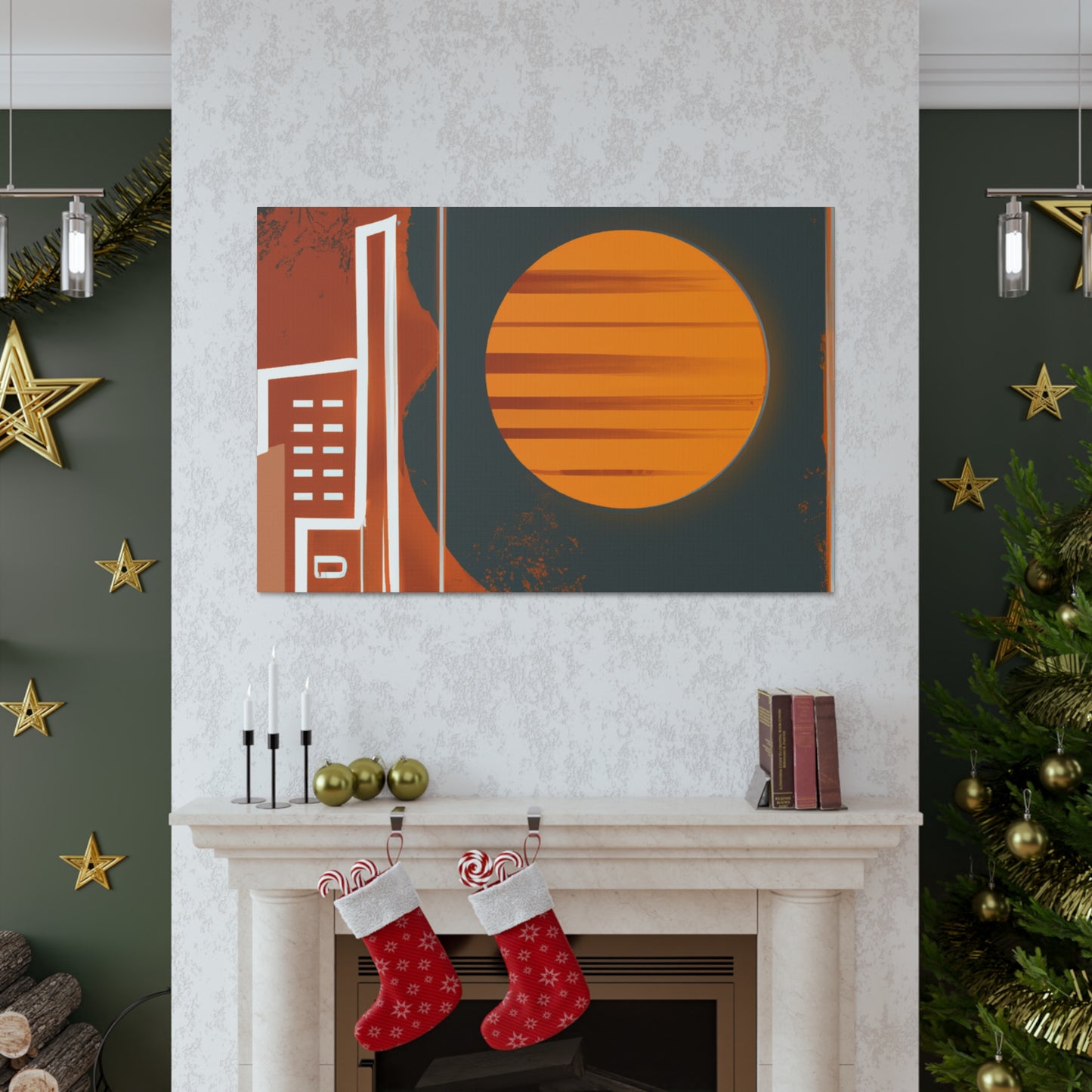 Full Blown - Midcentury Canvas