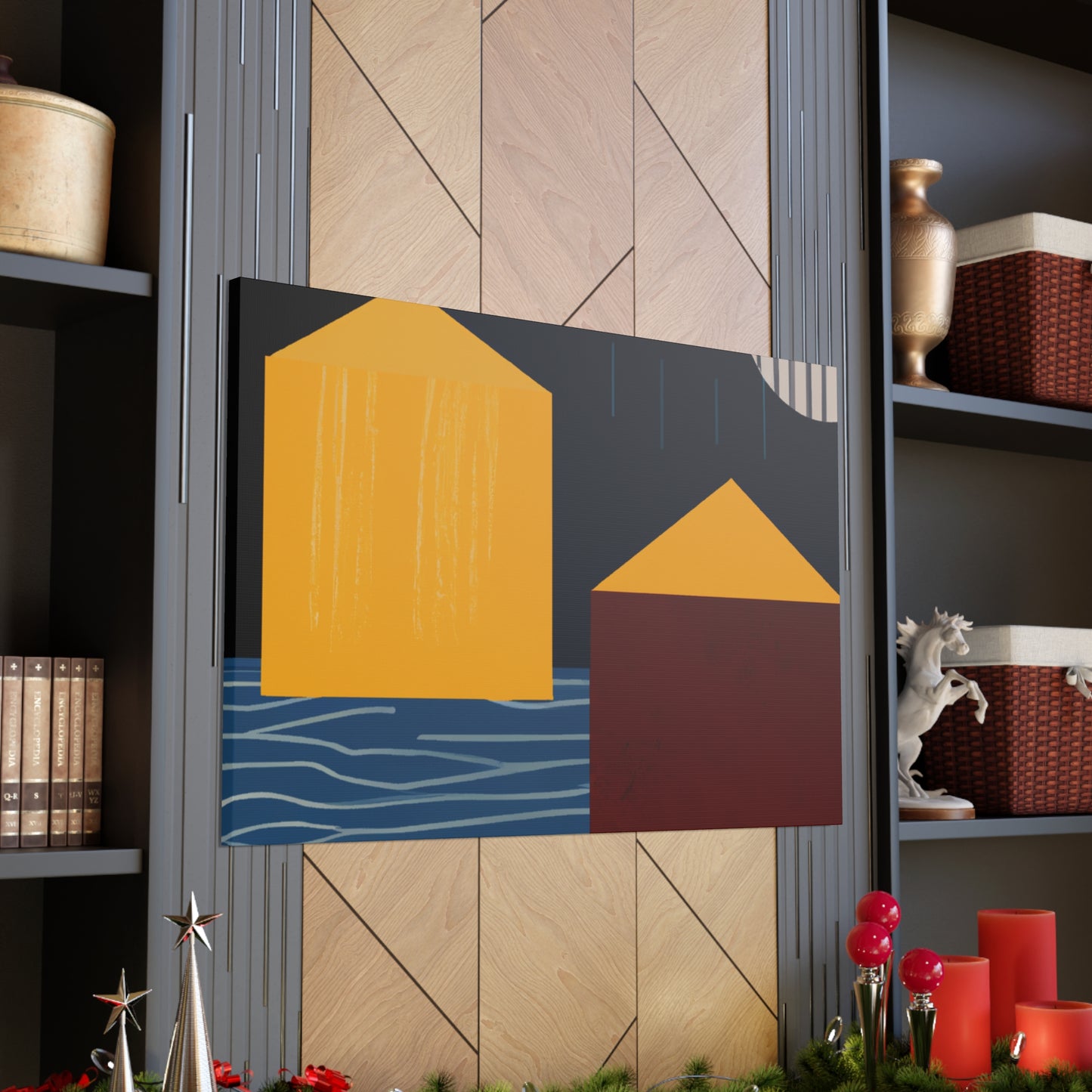 Rise Up - Midcentury Canvas