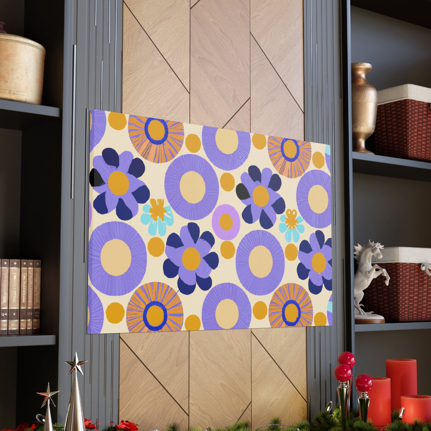 Flower Slumber Party: - Floral Canvas