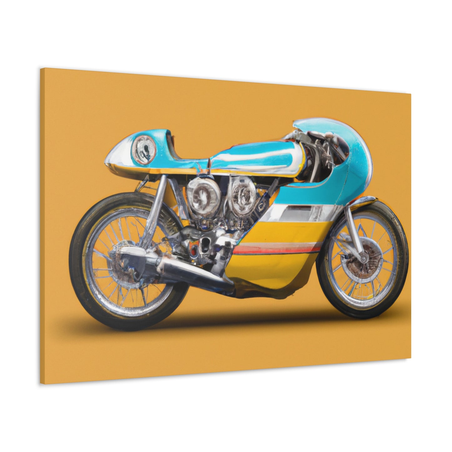 The Firecycle - Automobile - Canvas