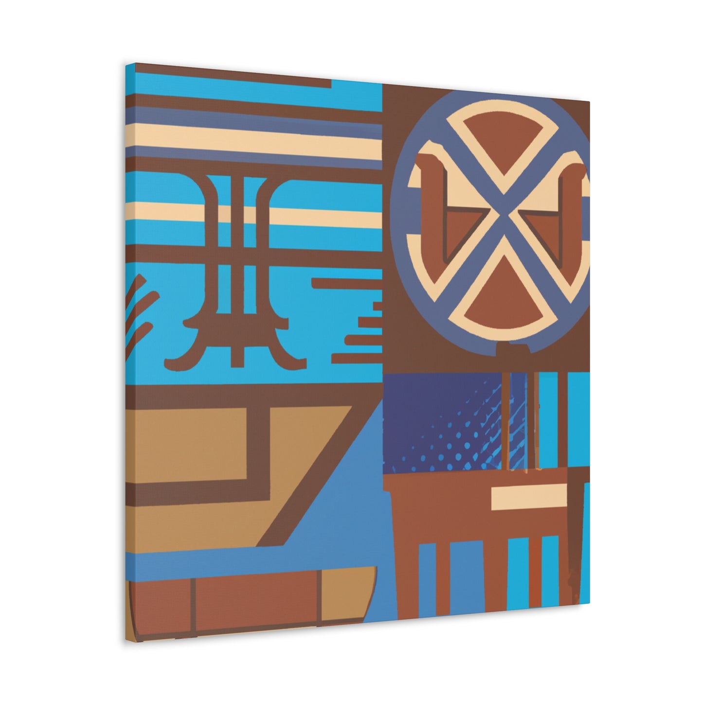Vintage Curves - Midcentury - Canvas