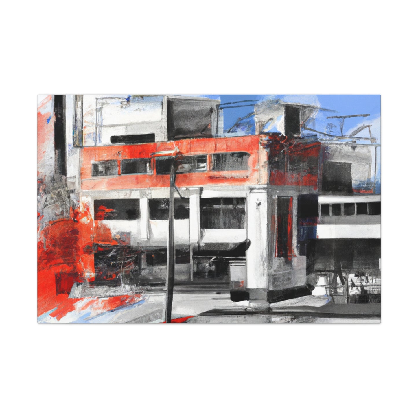 Olivette Latane - Canvas - Architectural