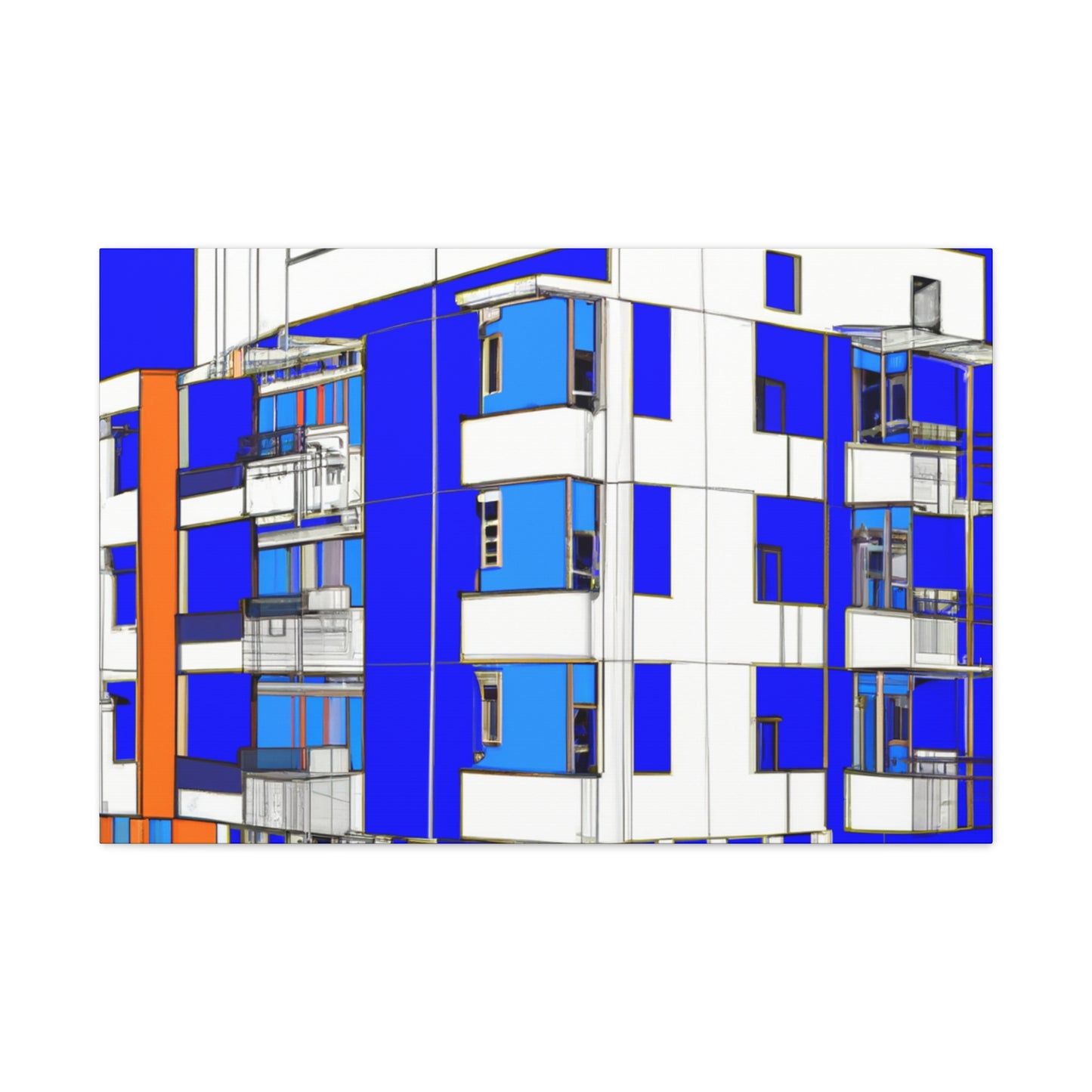 Ludovico Barbarossa - Canvas - Architectural