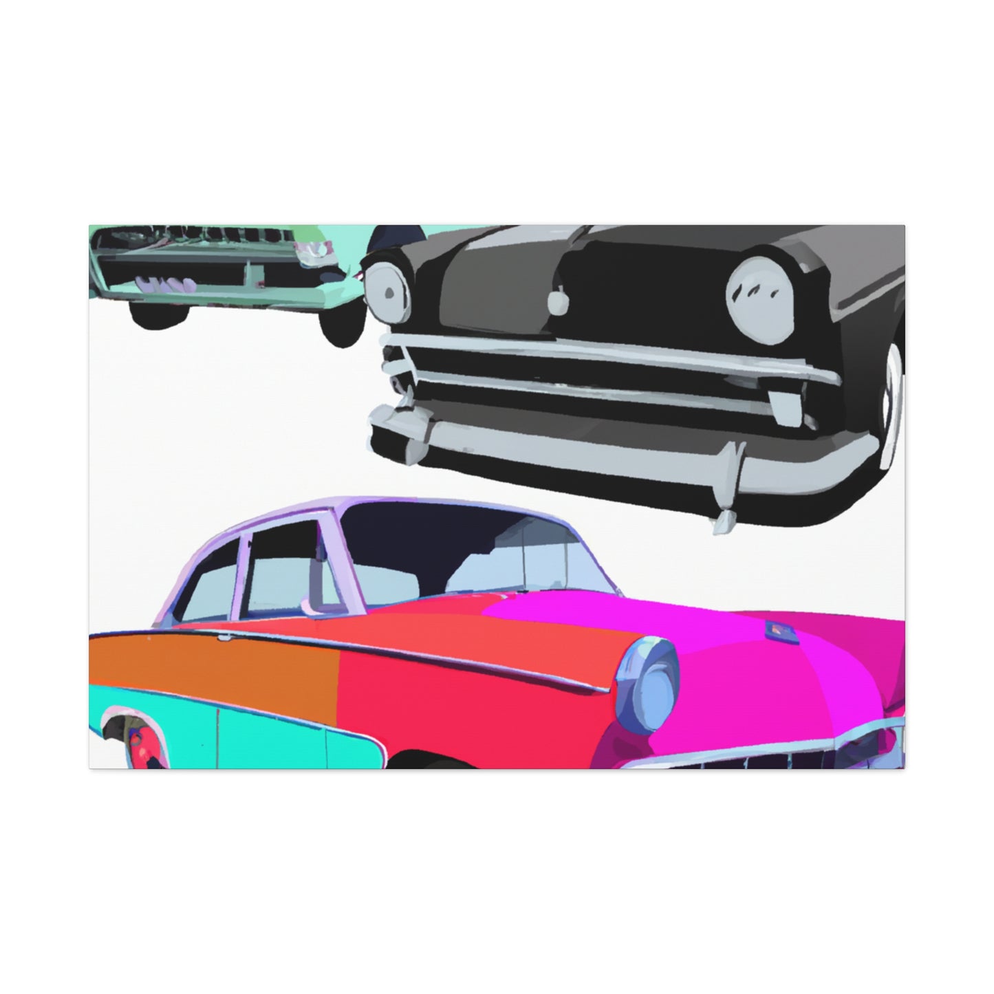 Tin Lizzie - Automobile - Canvas
