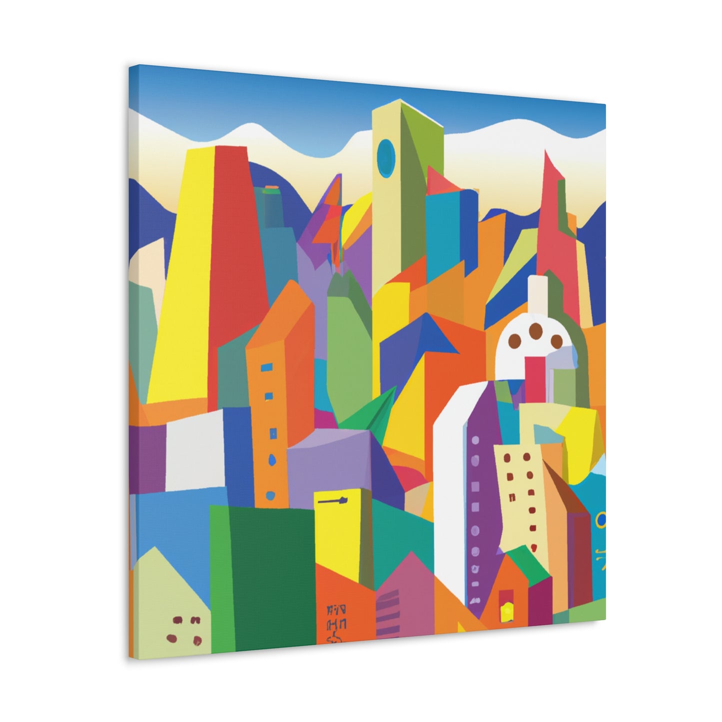 Miguelita Valenzuela - South America Canvas