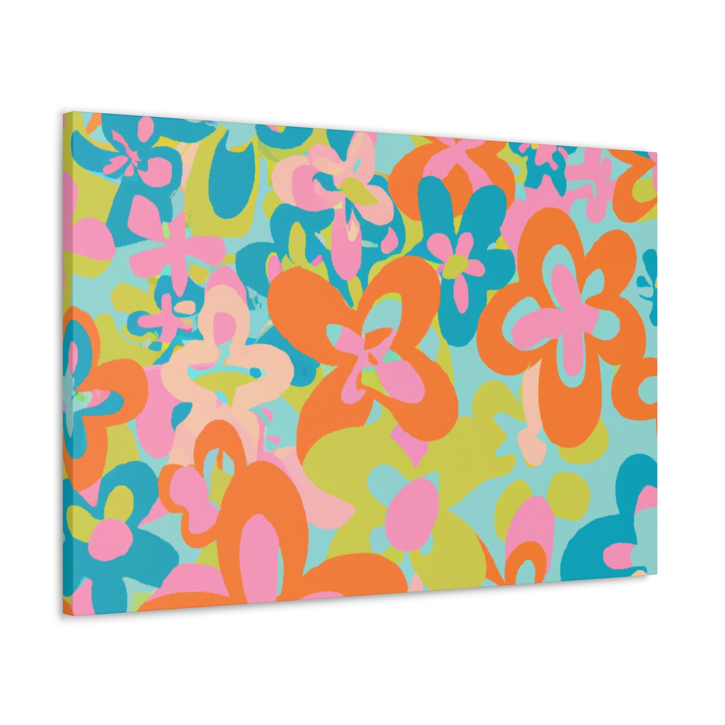 "The Blooming Bouquet" - Floral Canvas