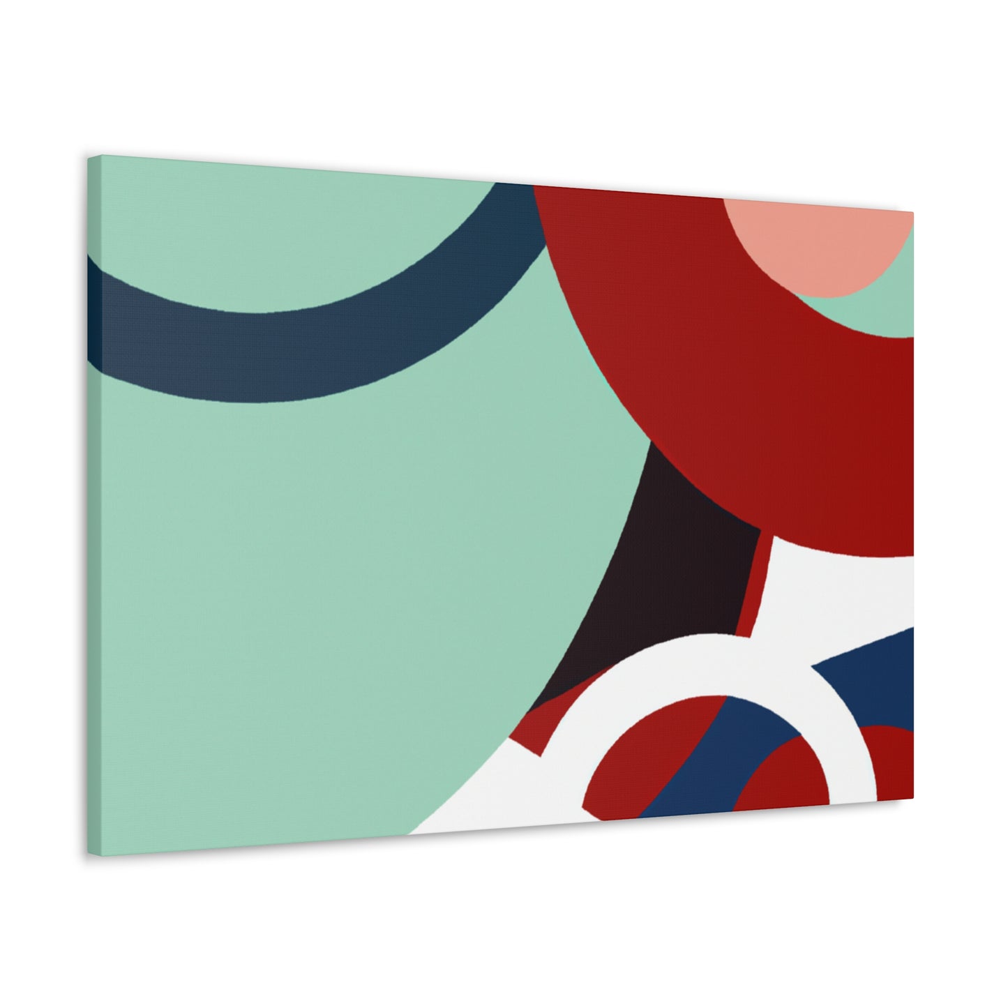 "Scintillating Sunrise - Midcentury" - Canvas