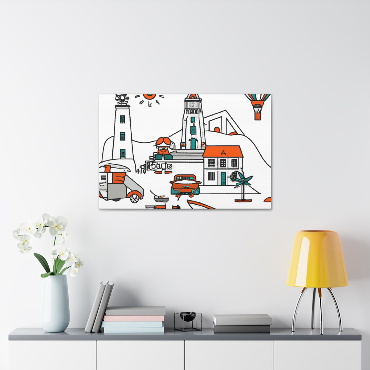 Spectrum Shine - Minimalism - Canvas