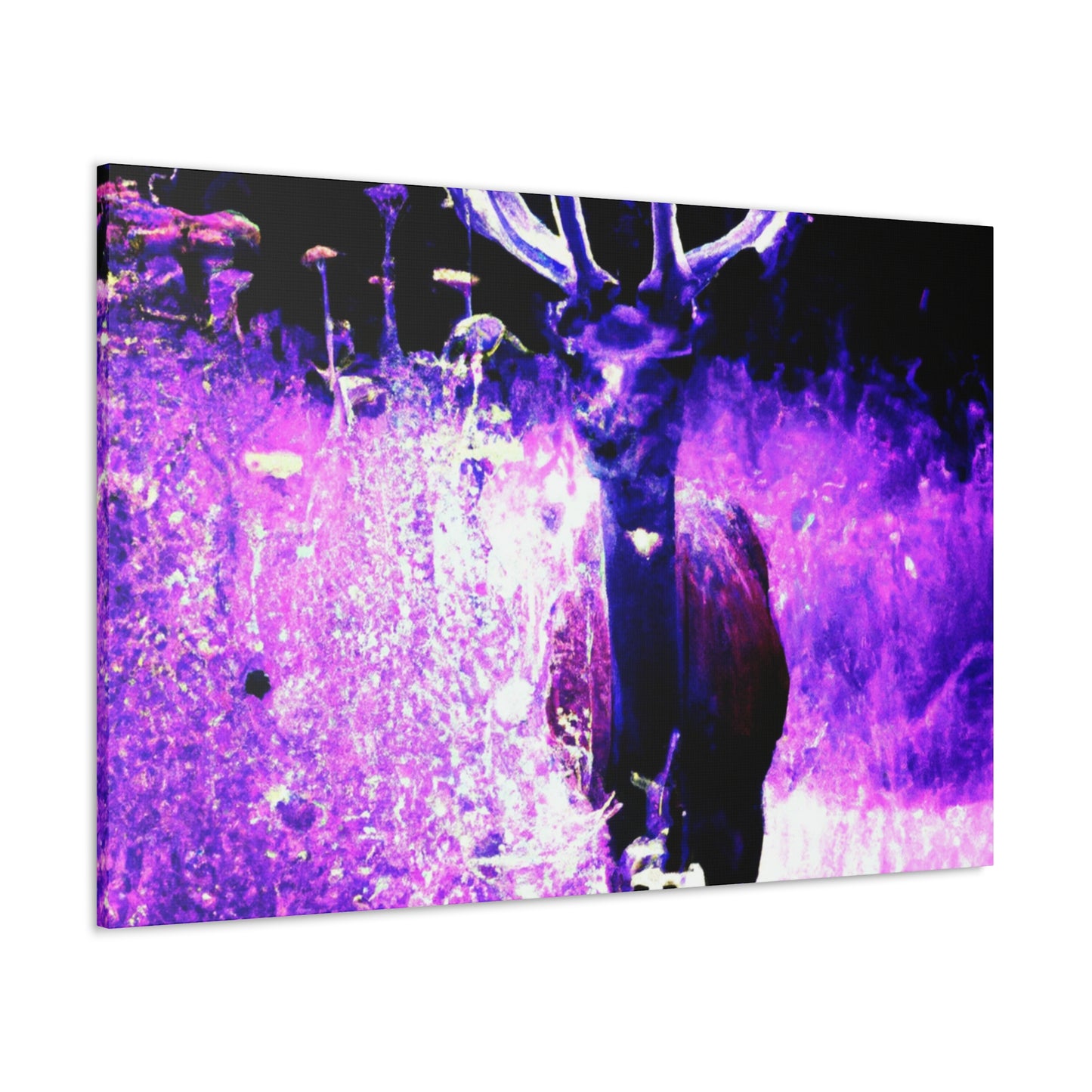 Purple Rudolph- Canvas - Wildlife