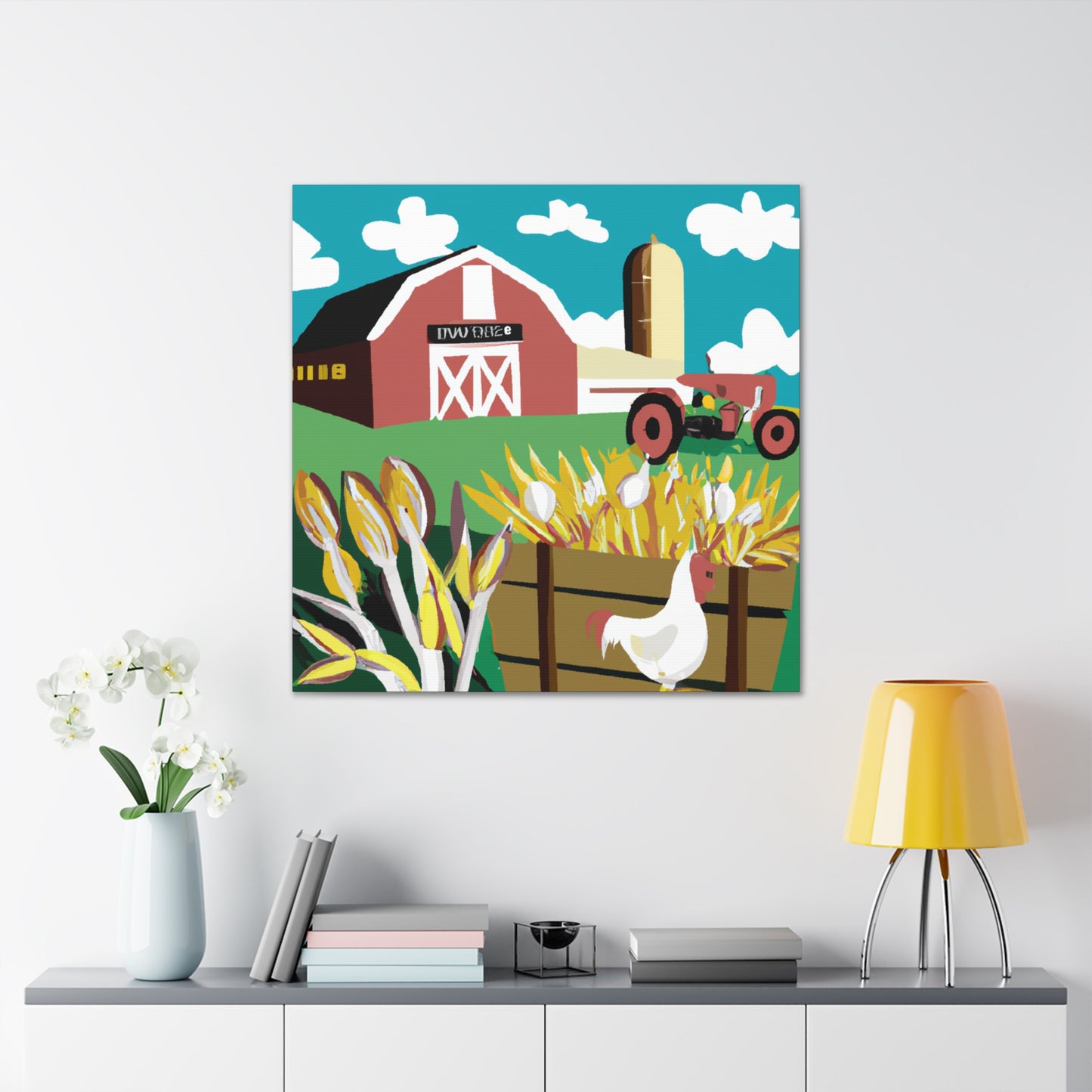 Hopscotchtopia - Amusement - Canvas