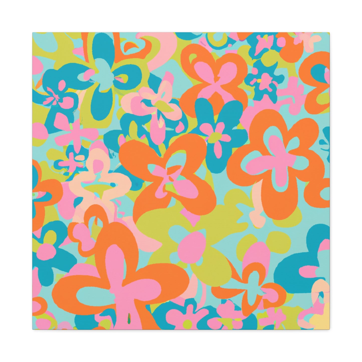 "The Blooming Bouquet" - Floral Canvas