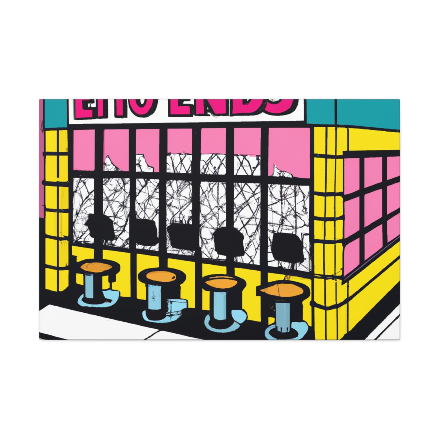 Pop Stop - Canvas - Pop Art