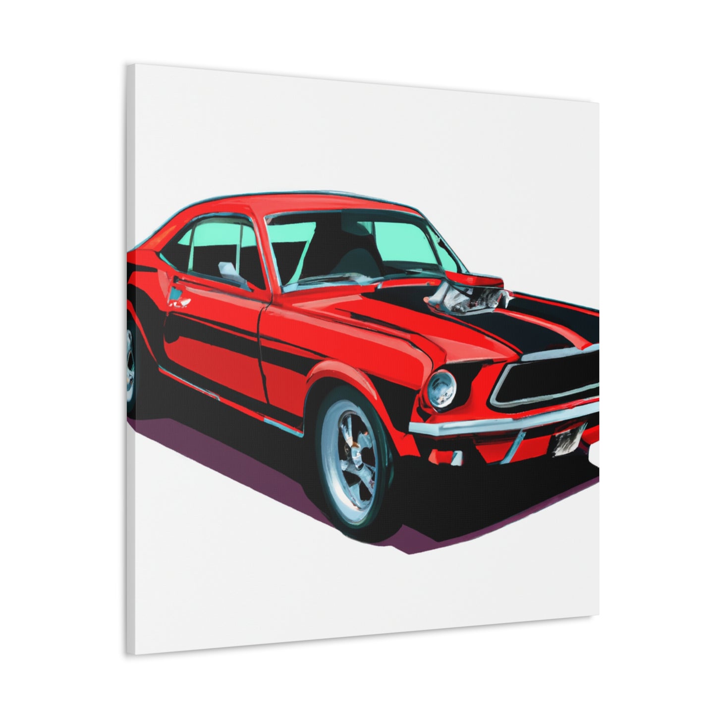 Roaring Roadster - Automobile - Canvas