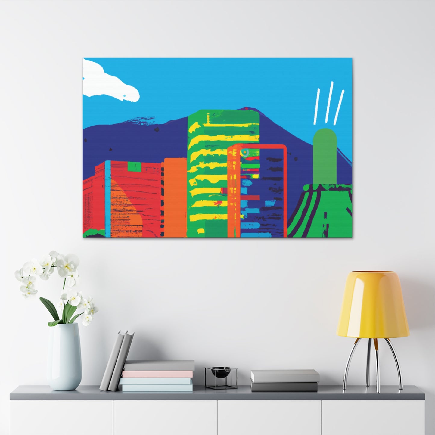 Azteca Luna - South America - Canvas