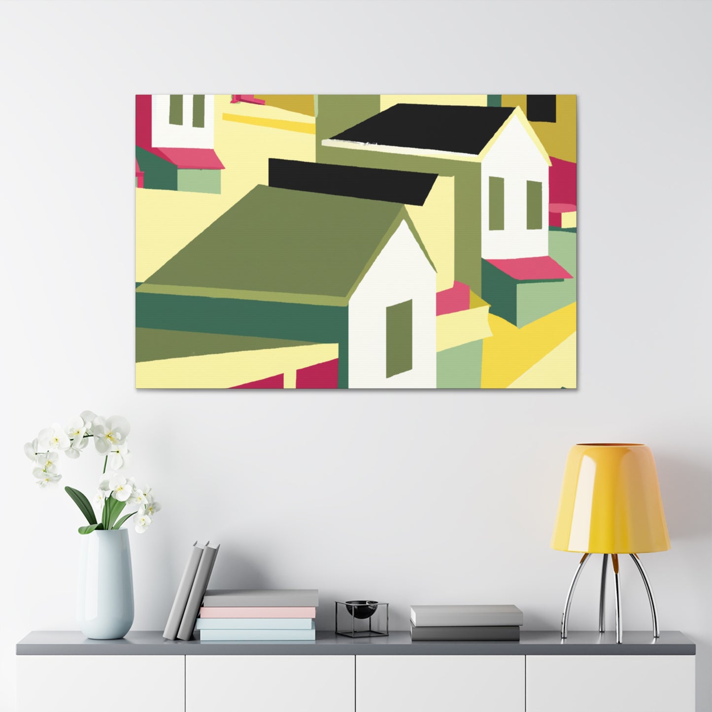 Uplifting Optics - Midcentury - Canvas