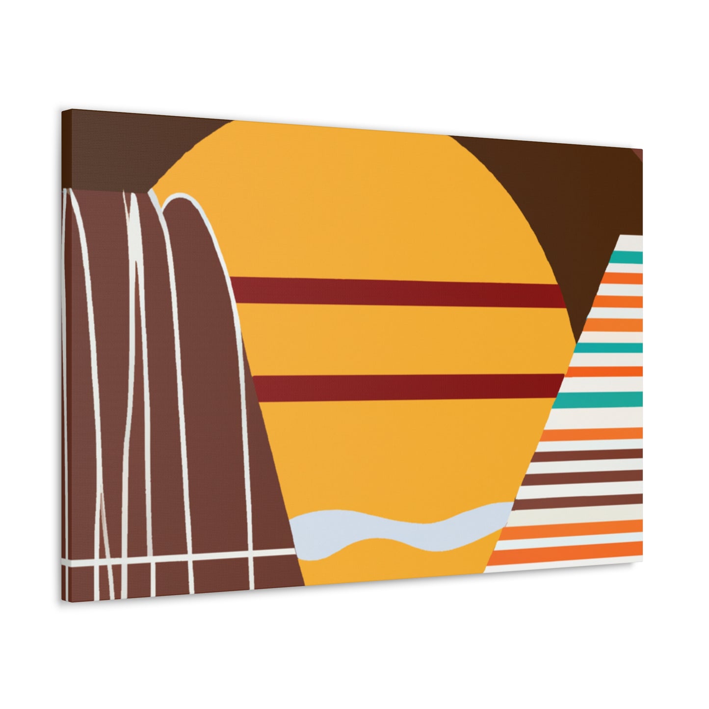 Peru- Midcentury Canvas