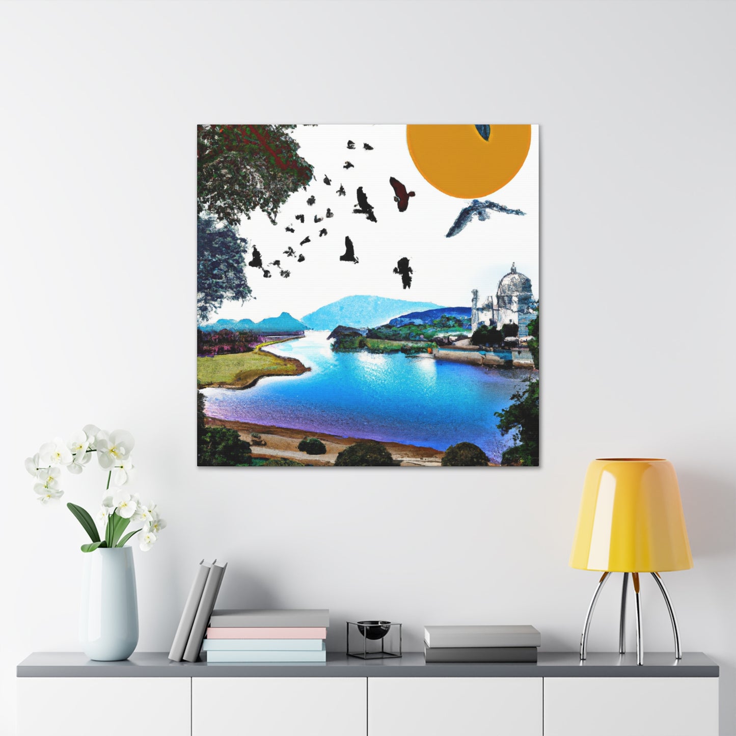 Vibrant Varanasi - Destination India - Canvas