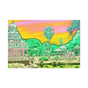 Taj Mahal - Destination India - Canvas