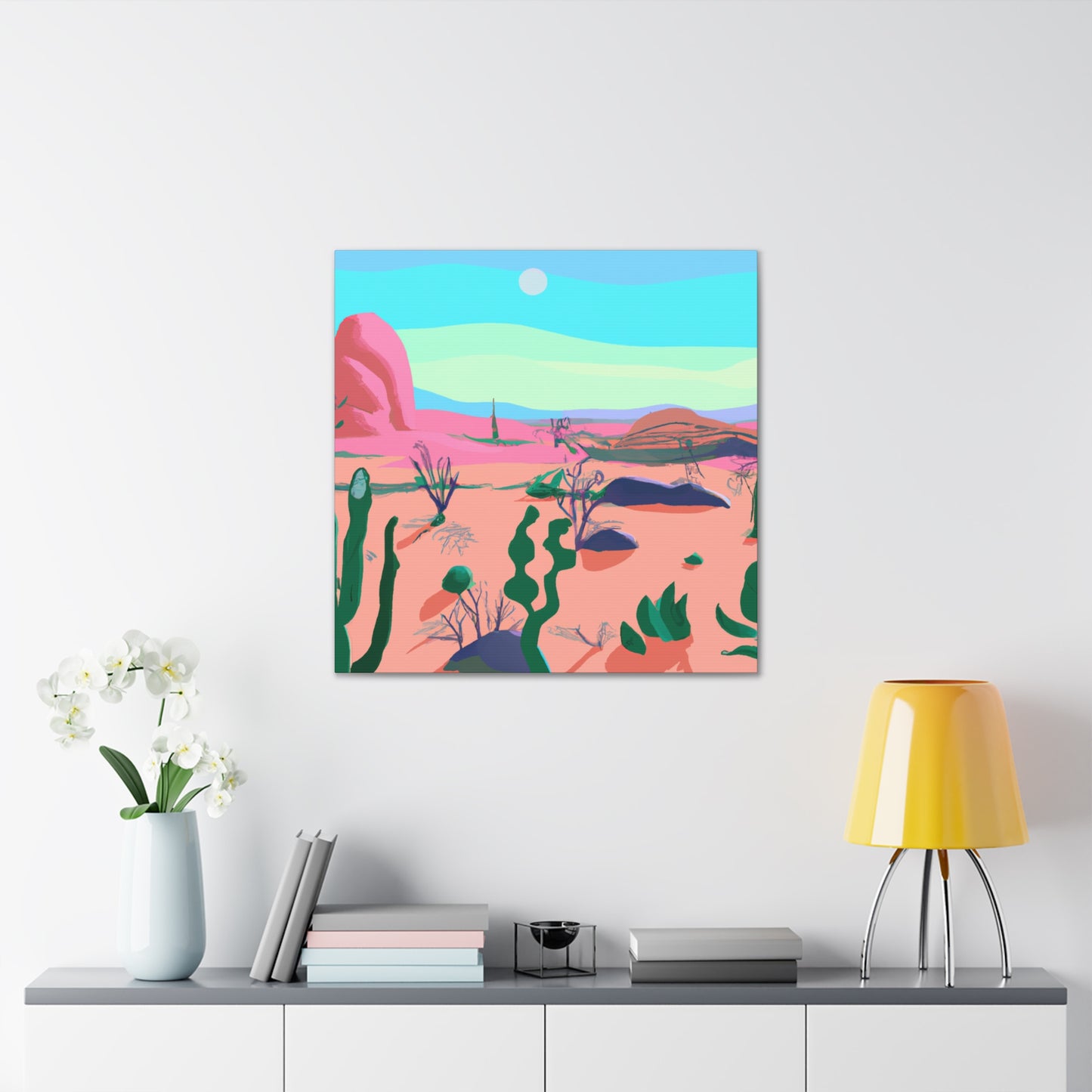 Cactustone Landscape - Canvas