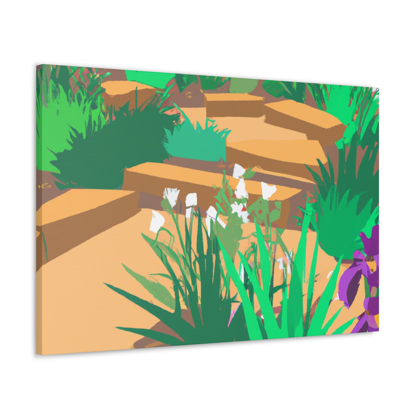 Zenflower Landscape - Canvas