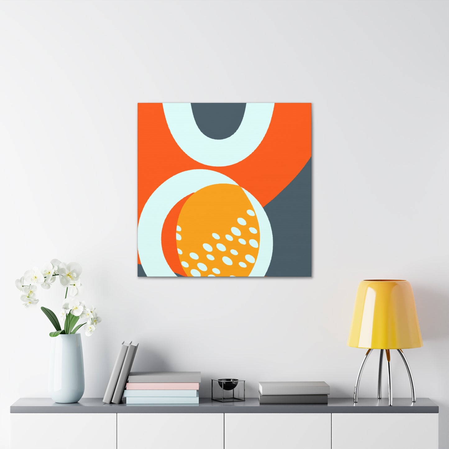 Atmospheric Landscape - Midcentury - Canvas