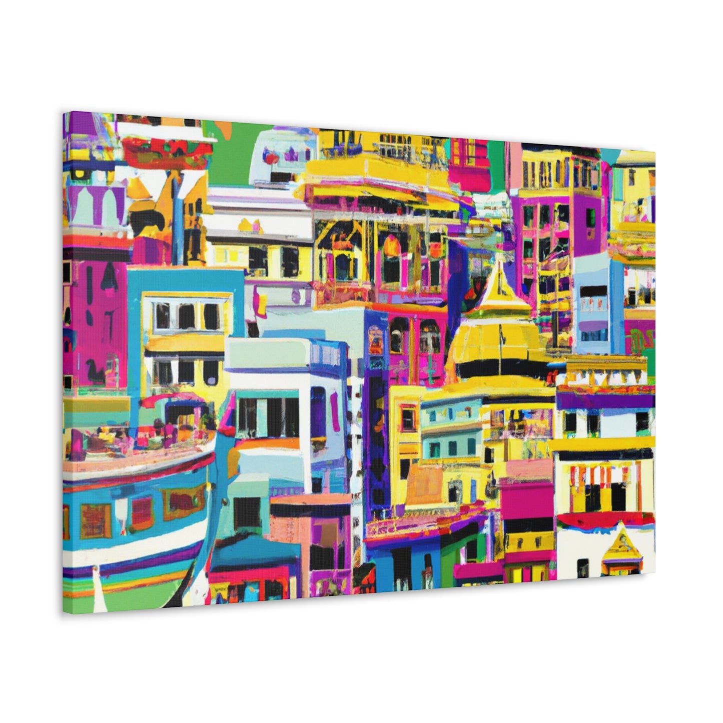 Vibrant Landscape - Destination India - Canvas