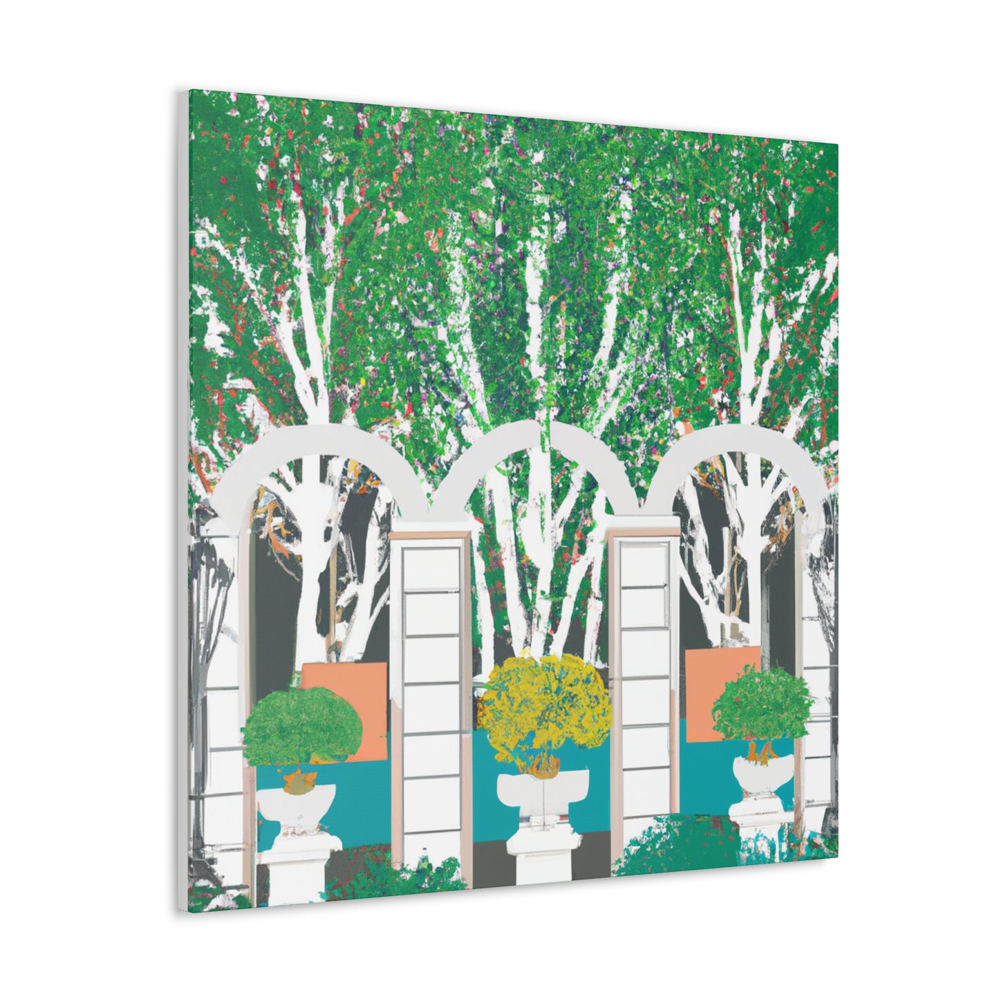 Magnolia Gardens - Landscape - Canvas