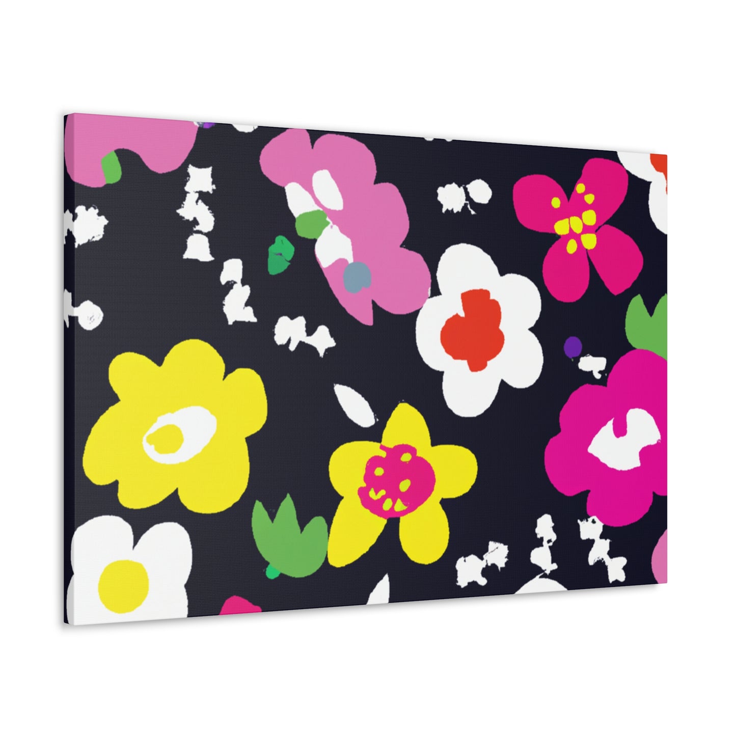 Blissful Bloomies - Floral - Canvas