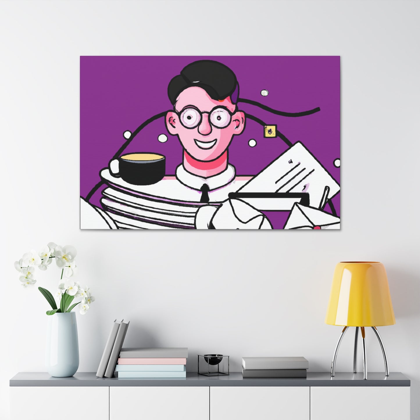 Constellation Guy - Minimalism - Canvas