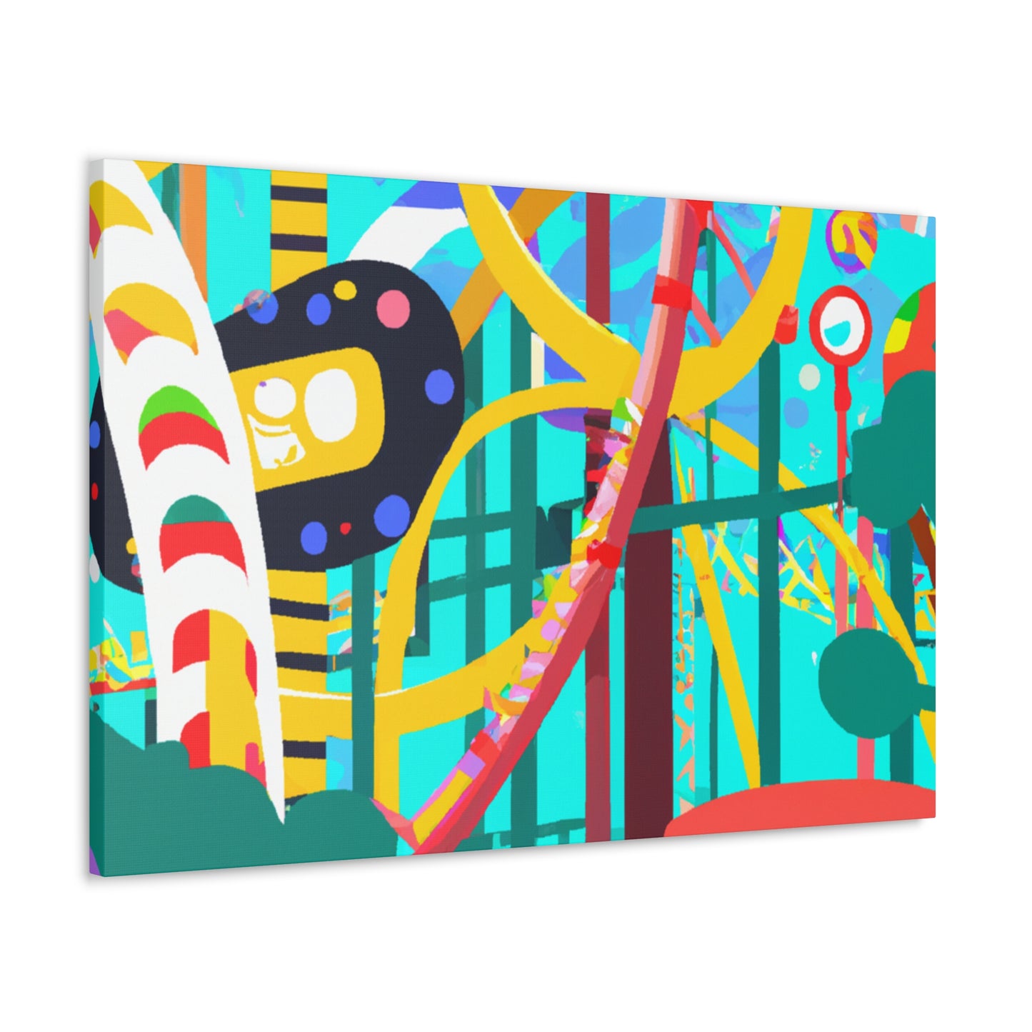 Funtastic Falls - Amusement - Canvas