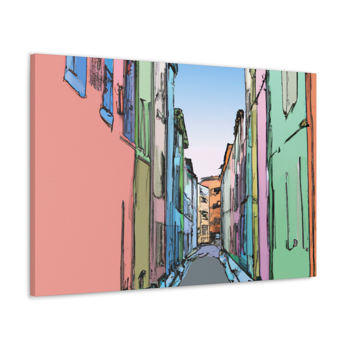 Voodoo Queen - New Orleans - Architectural Canvas