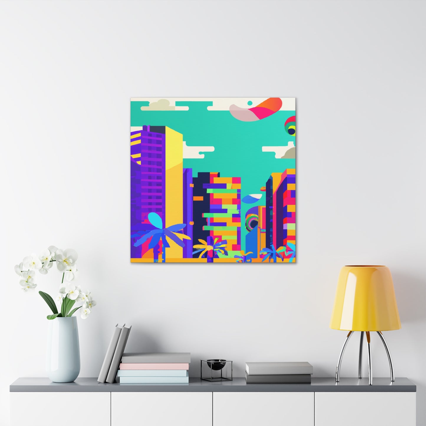 Yacuruna-South America - Canvas