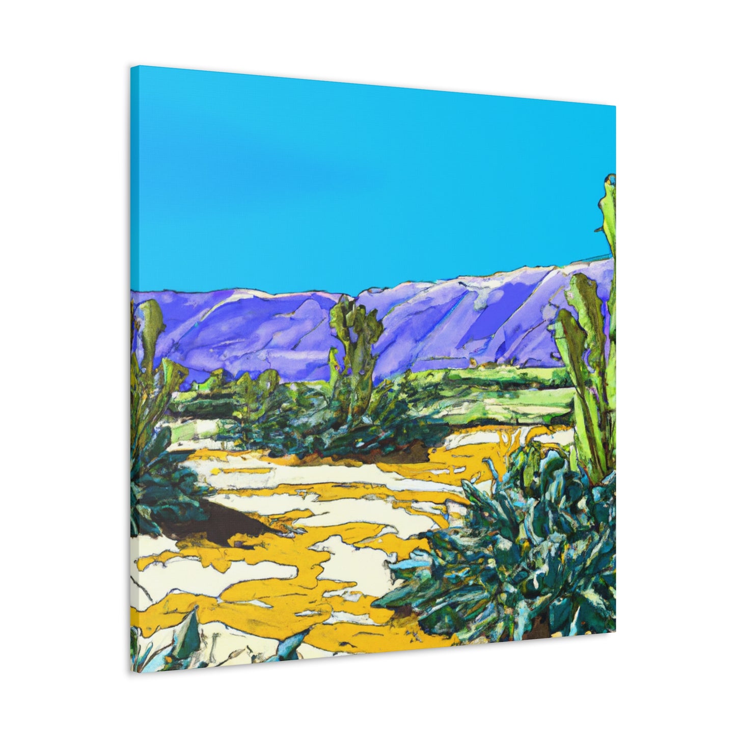 Sunburnt Horizon - Landscape - Canvas - Desert