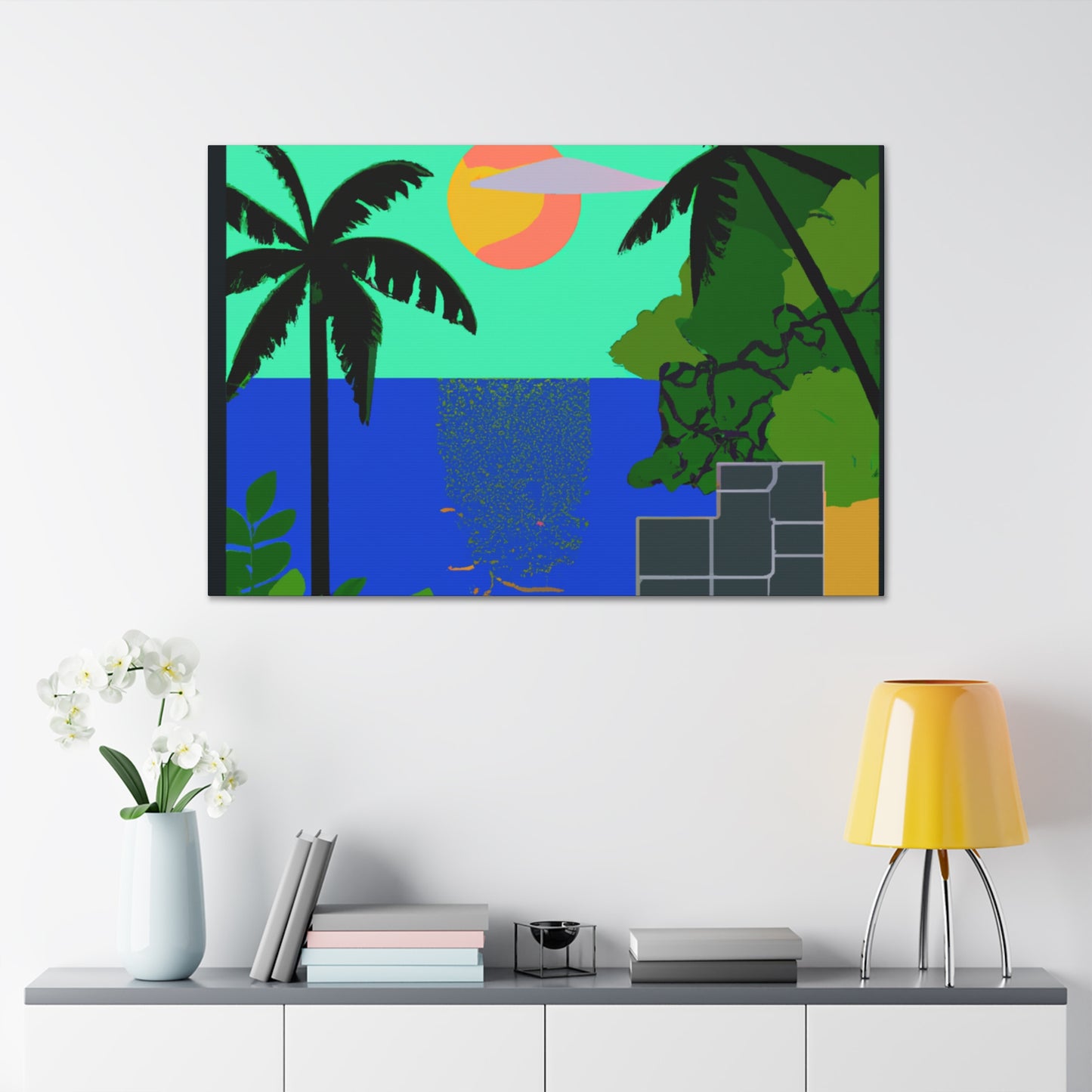 Prickleback- Midcentury Canvas
