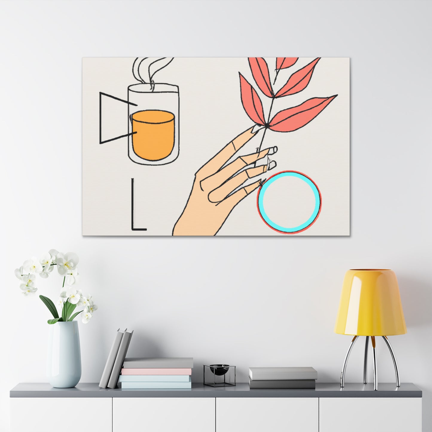 Modern Soft Tones - Minimalism - Canvas