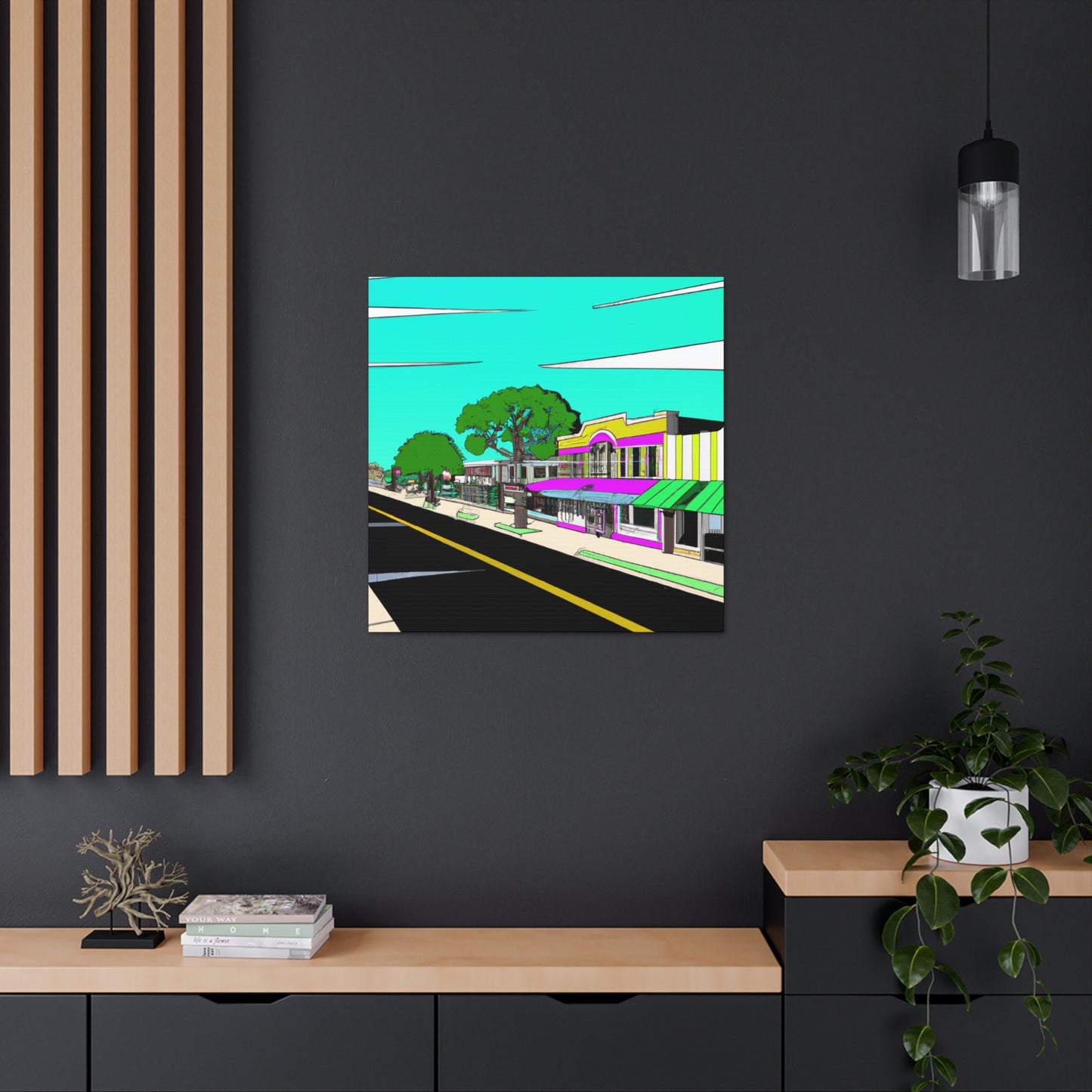 "Bop-A-Rama" - Pop Canvas