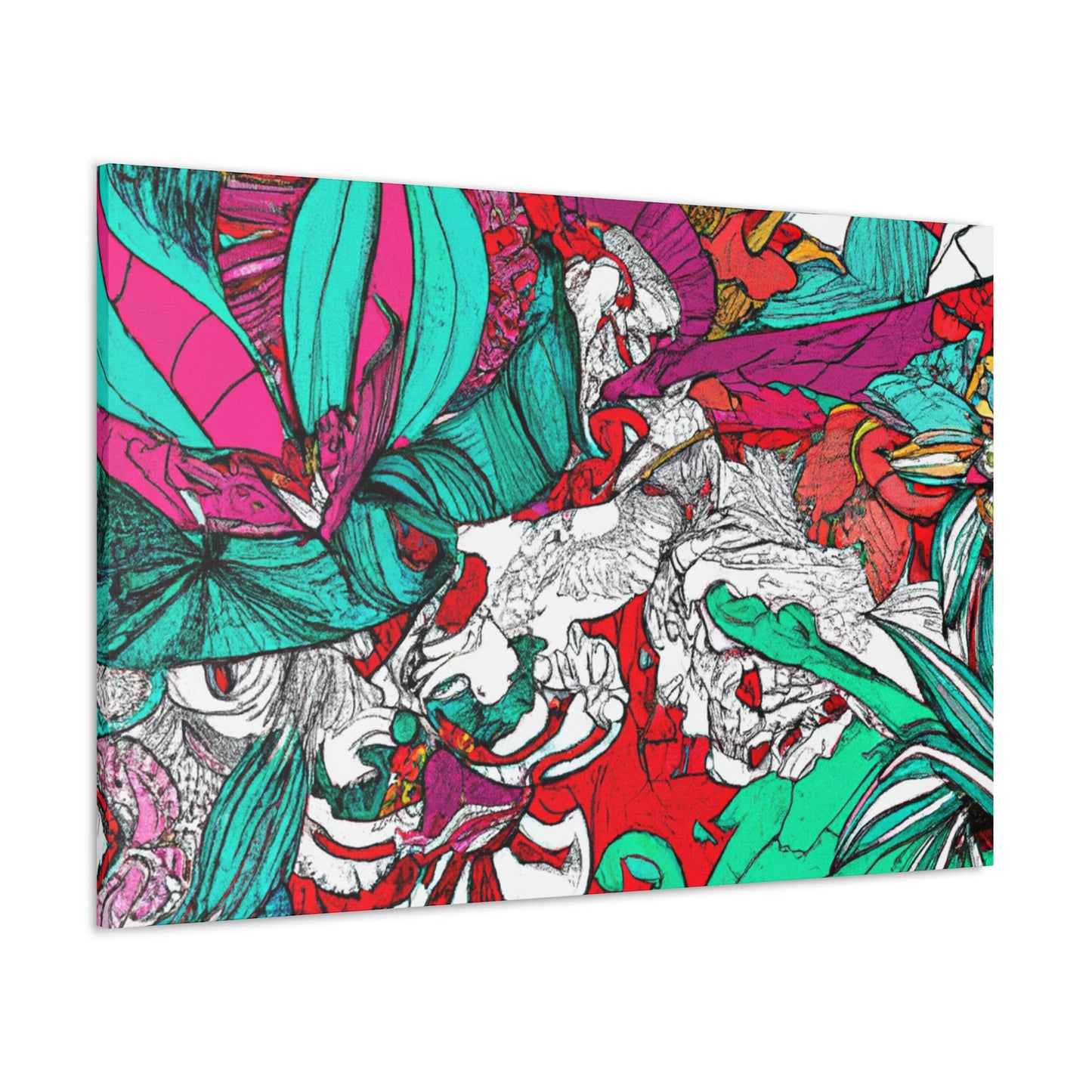Mystery Blush - Floral - Canvas