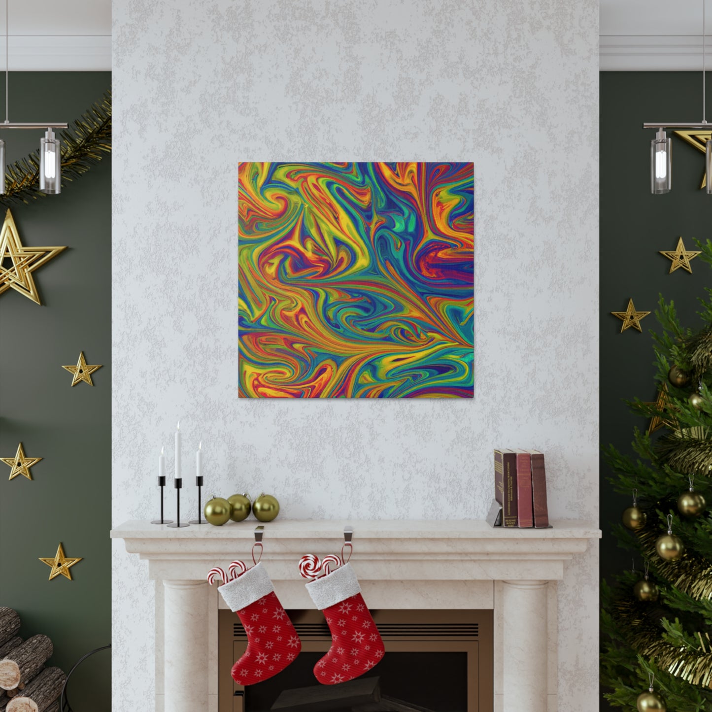 Blending Hot - Canvas - Abstract