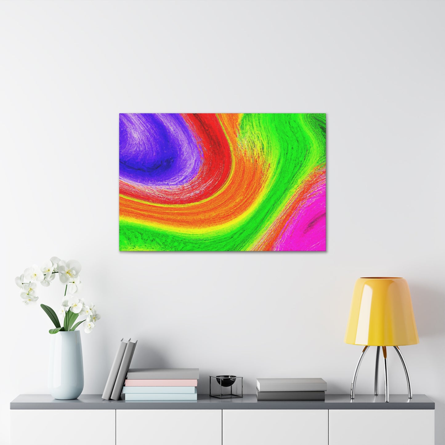 Aquarielle - Abstract - Canvas