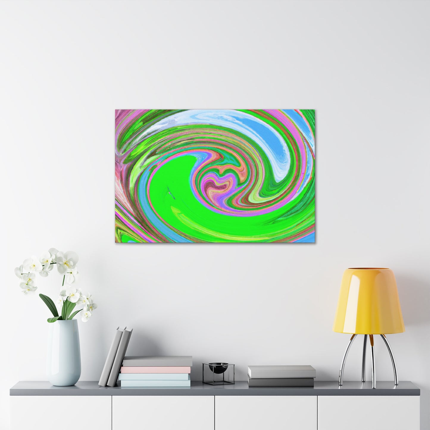 Indigo Manna - Abstract - Canvas