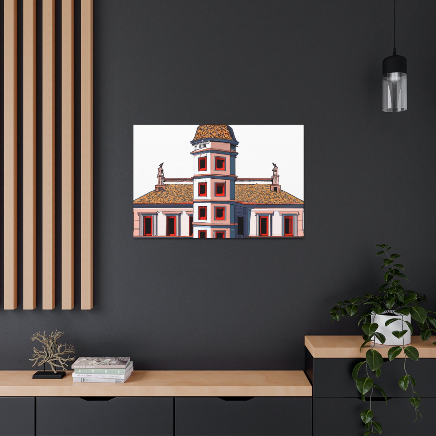 Lambertus de Vos - Canvas - Architectural
